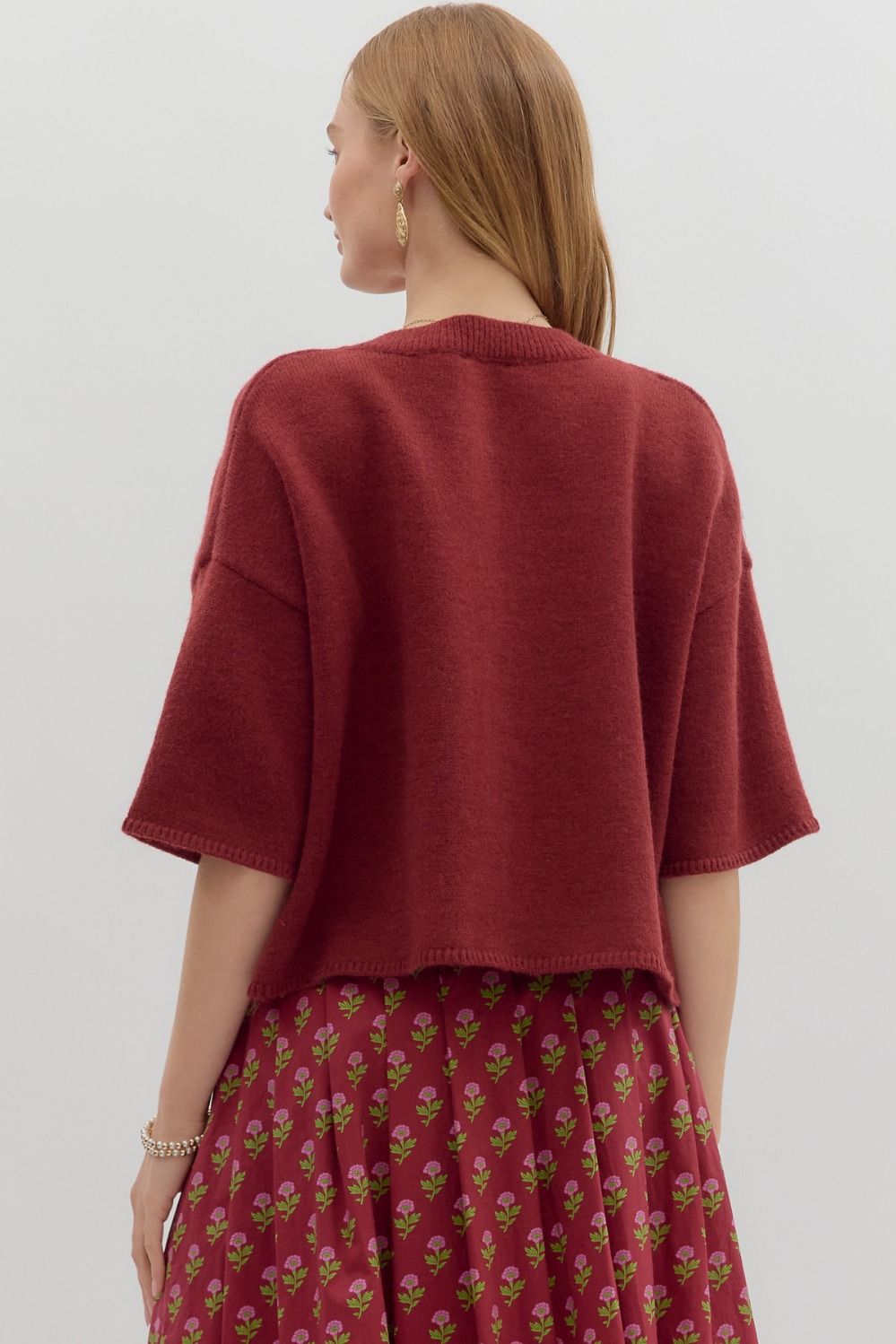 Berry Cardigan