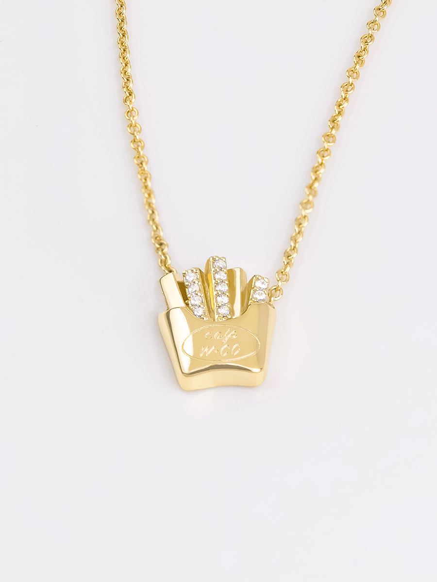 Fries Necklace