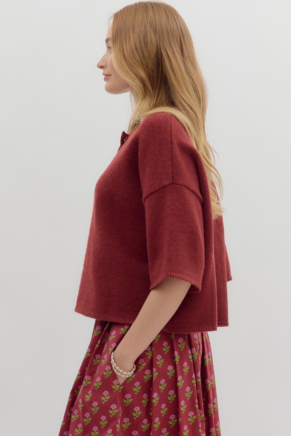 Berry Cardigan