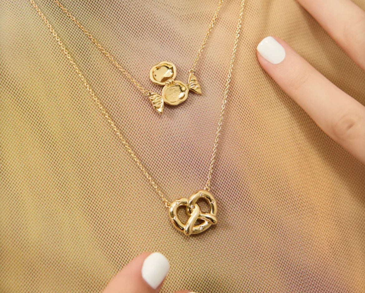 Pretzel Necklace
