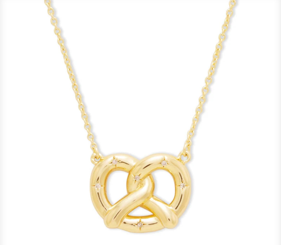 Pretzel Necklace