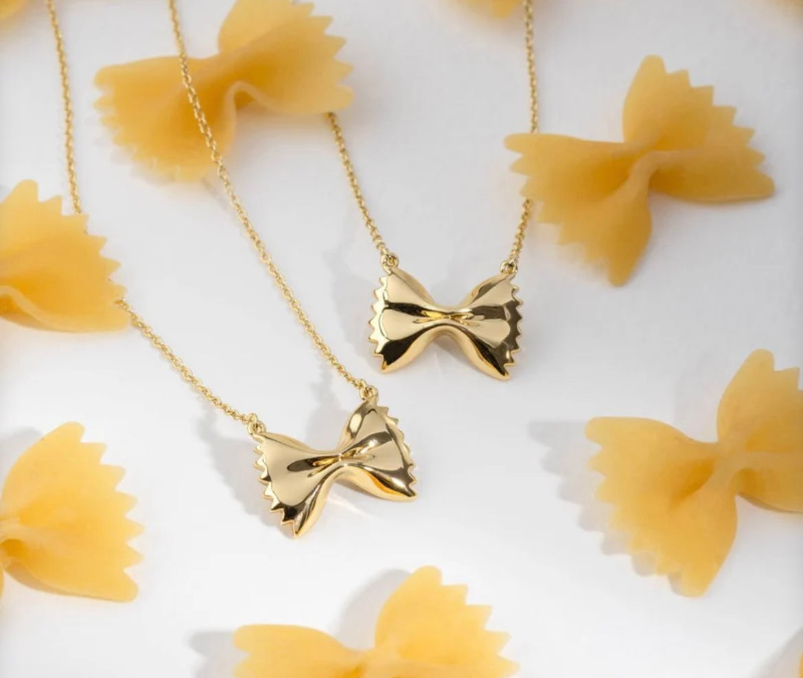 Bow Tie Pasta Neclace