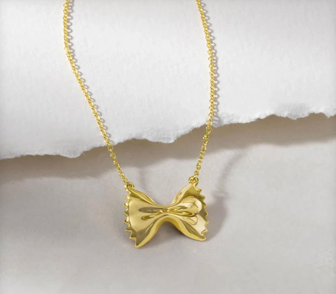 Bow Tie Pasta Neclace
