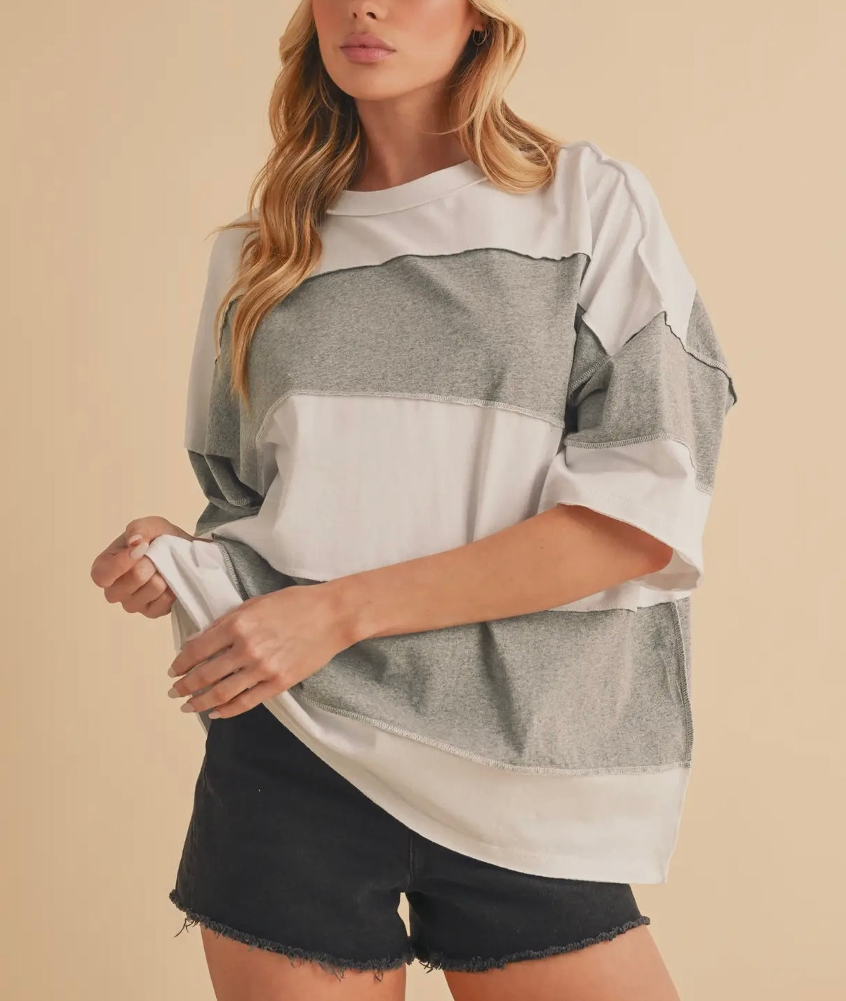 Polly Colour Block Top