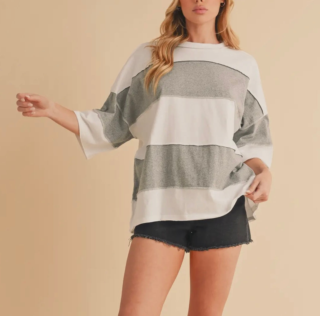 Polly Colour Block Top