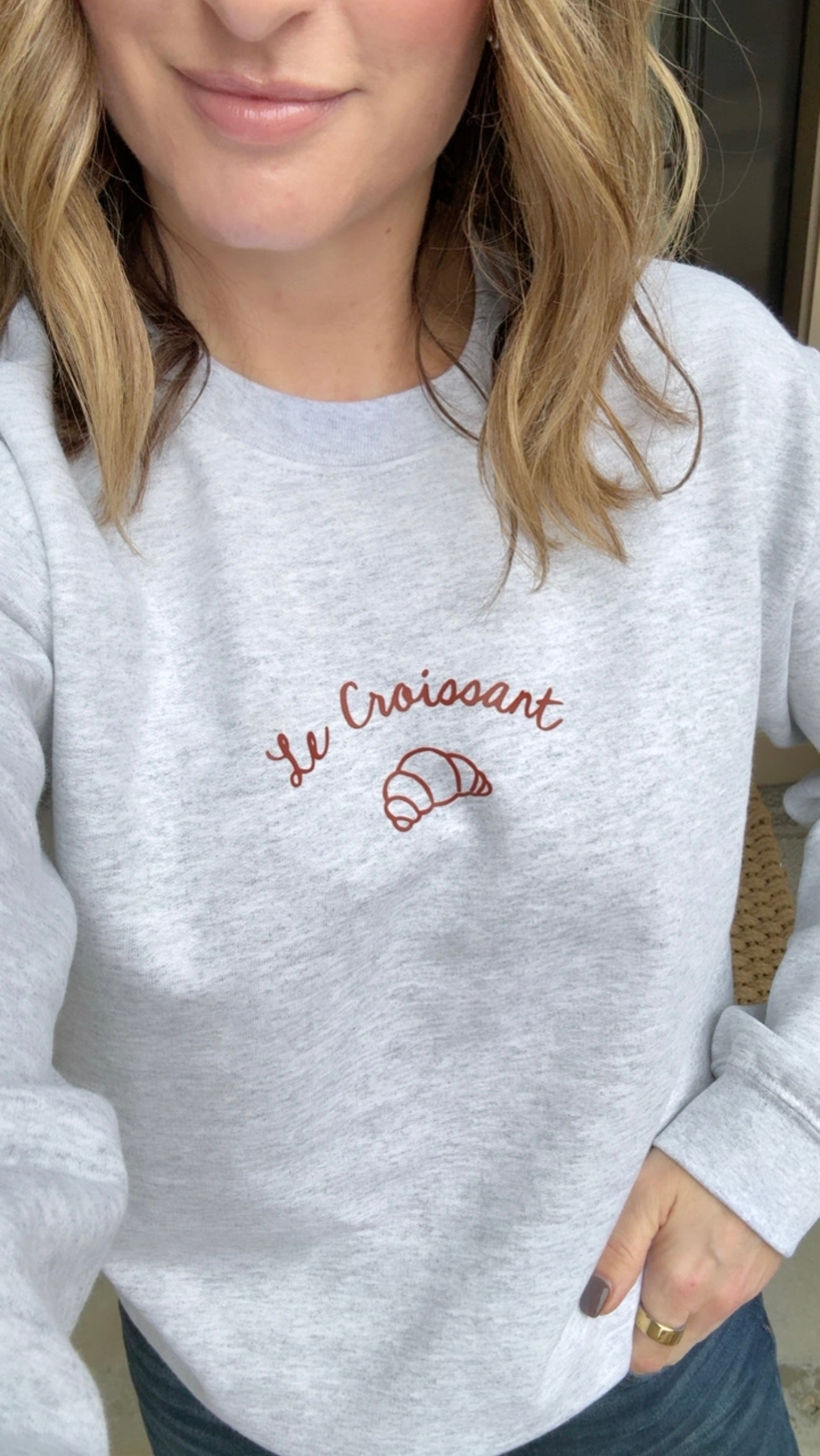 Le Croissant Sweatshirt