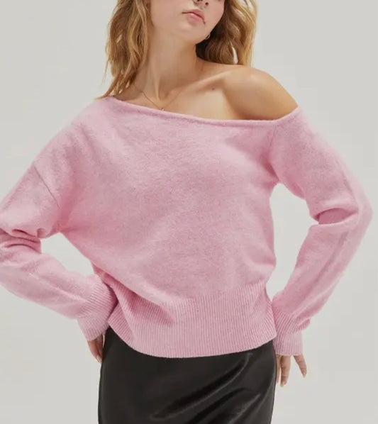 Cold Shoulder Sweater