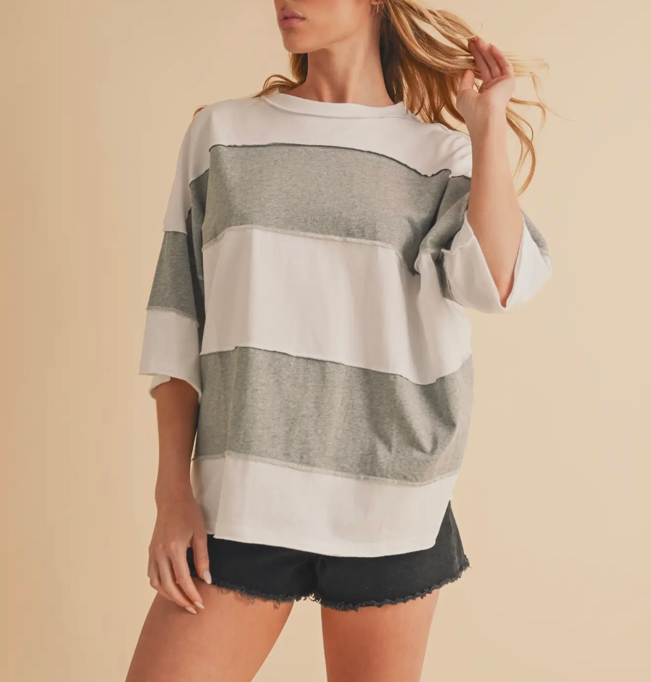 Polly Colour Block Top