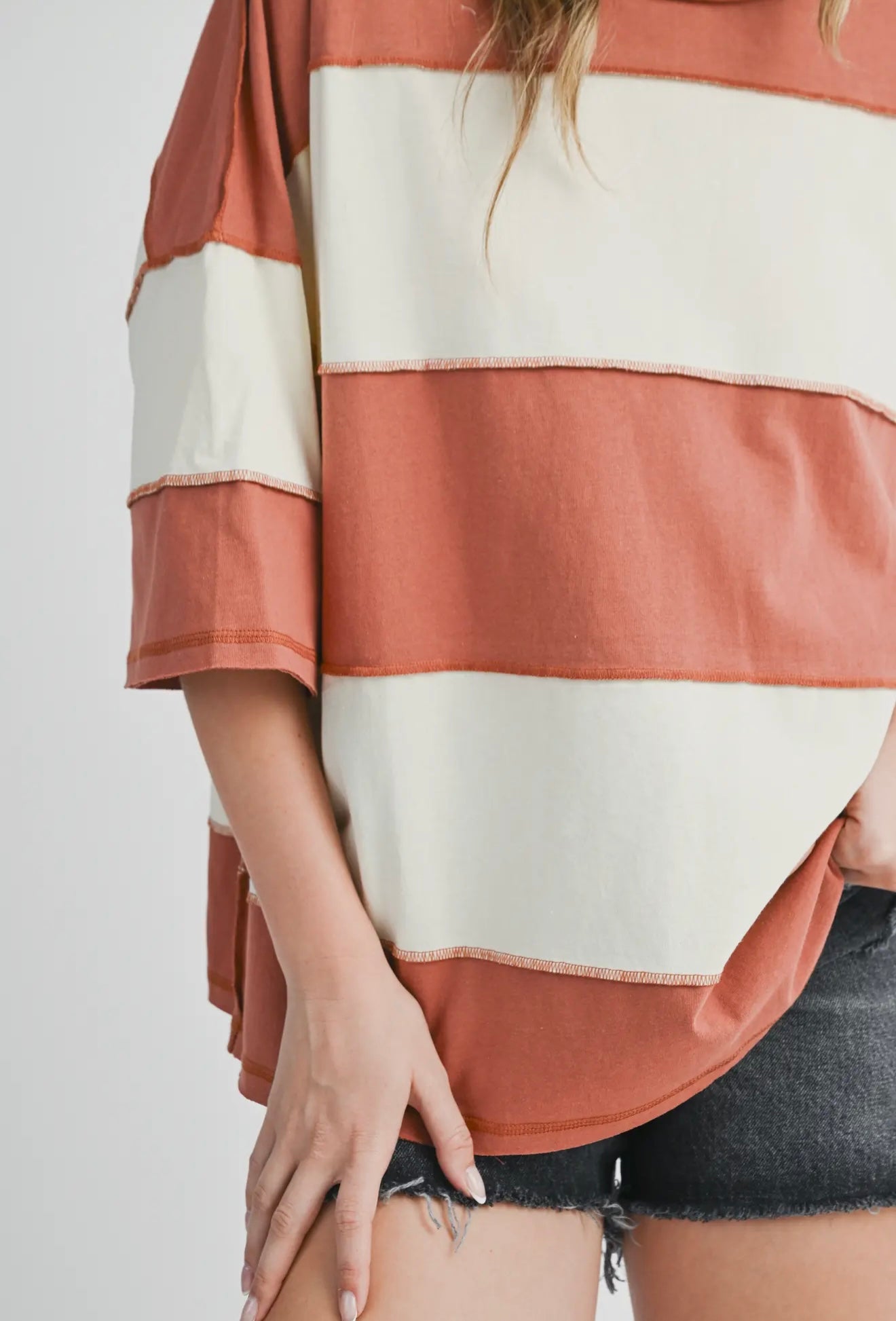 Polly Colour Block Top