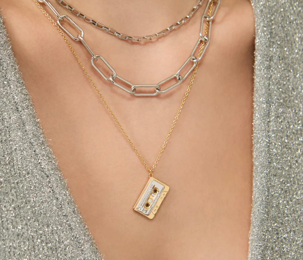 Cassette Necklace