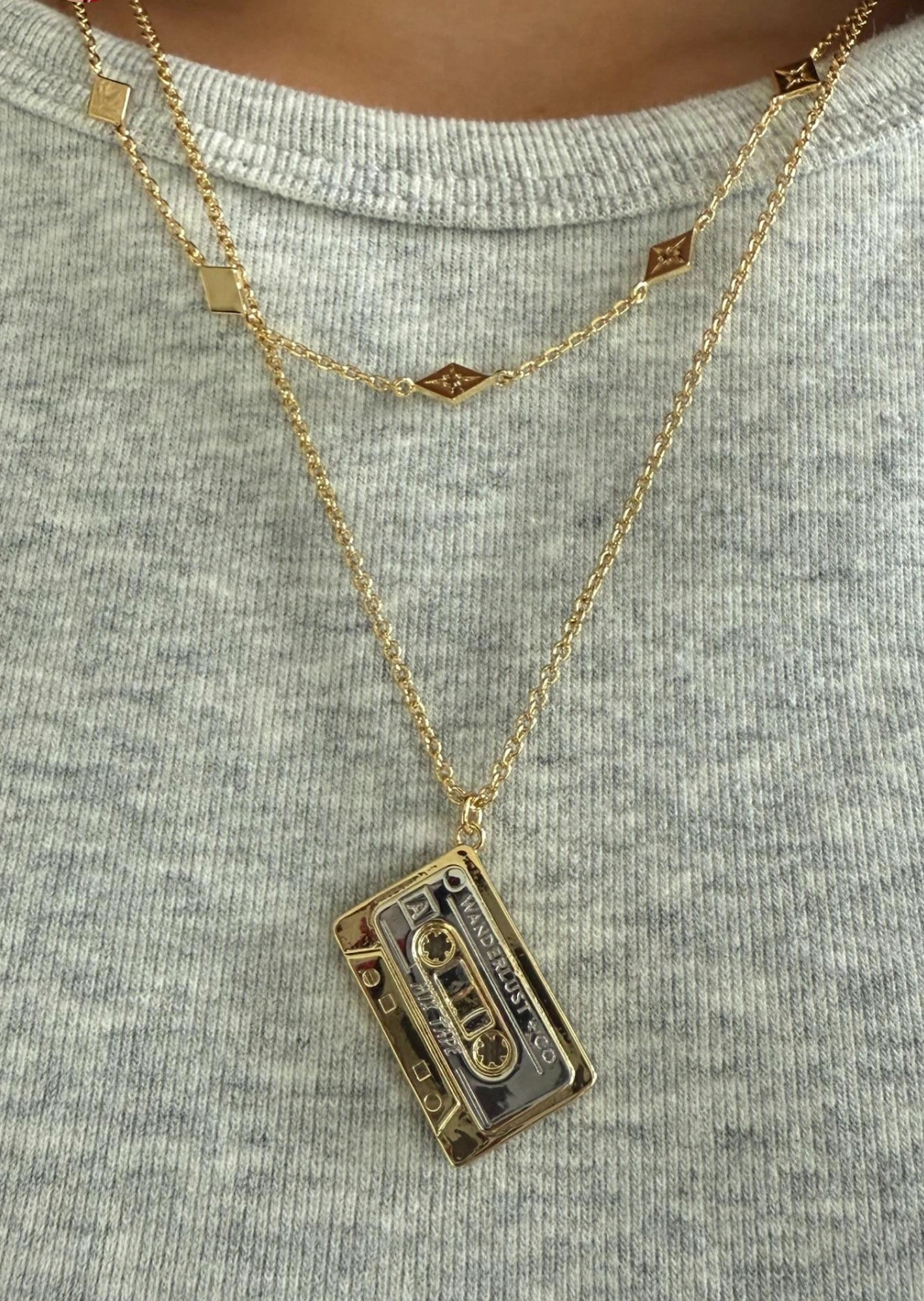 Cassette Necklace