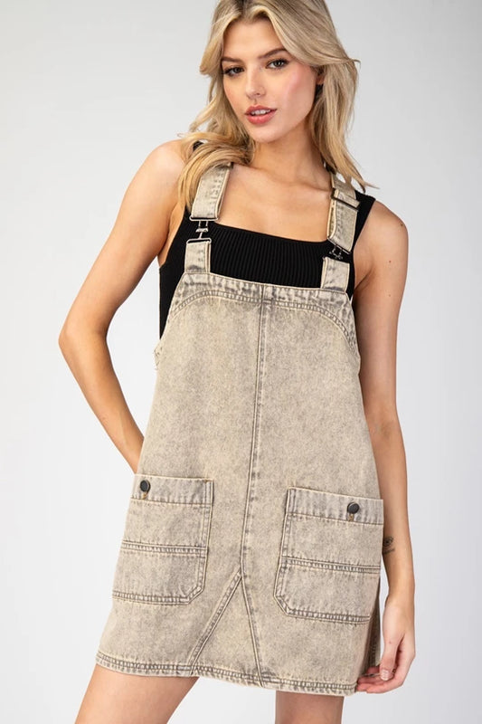 Mini Overall Dress