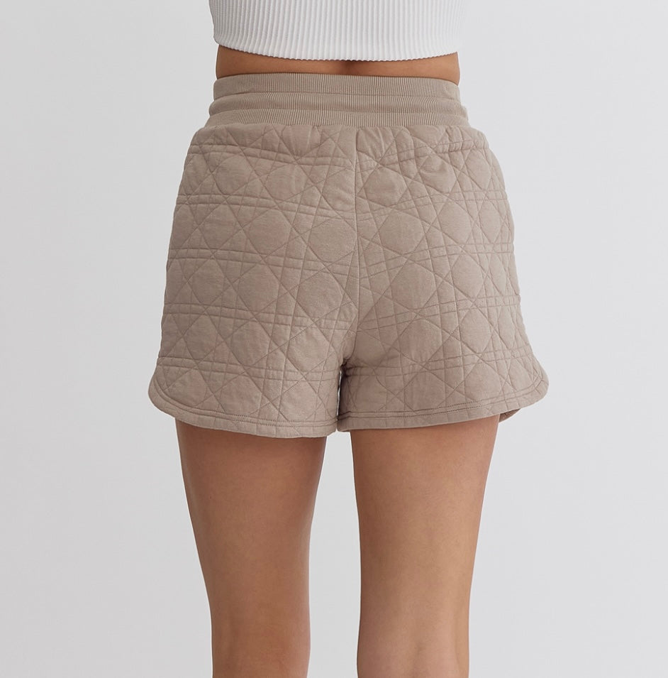 Quilted Shorts