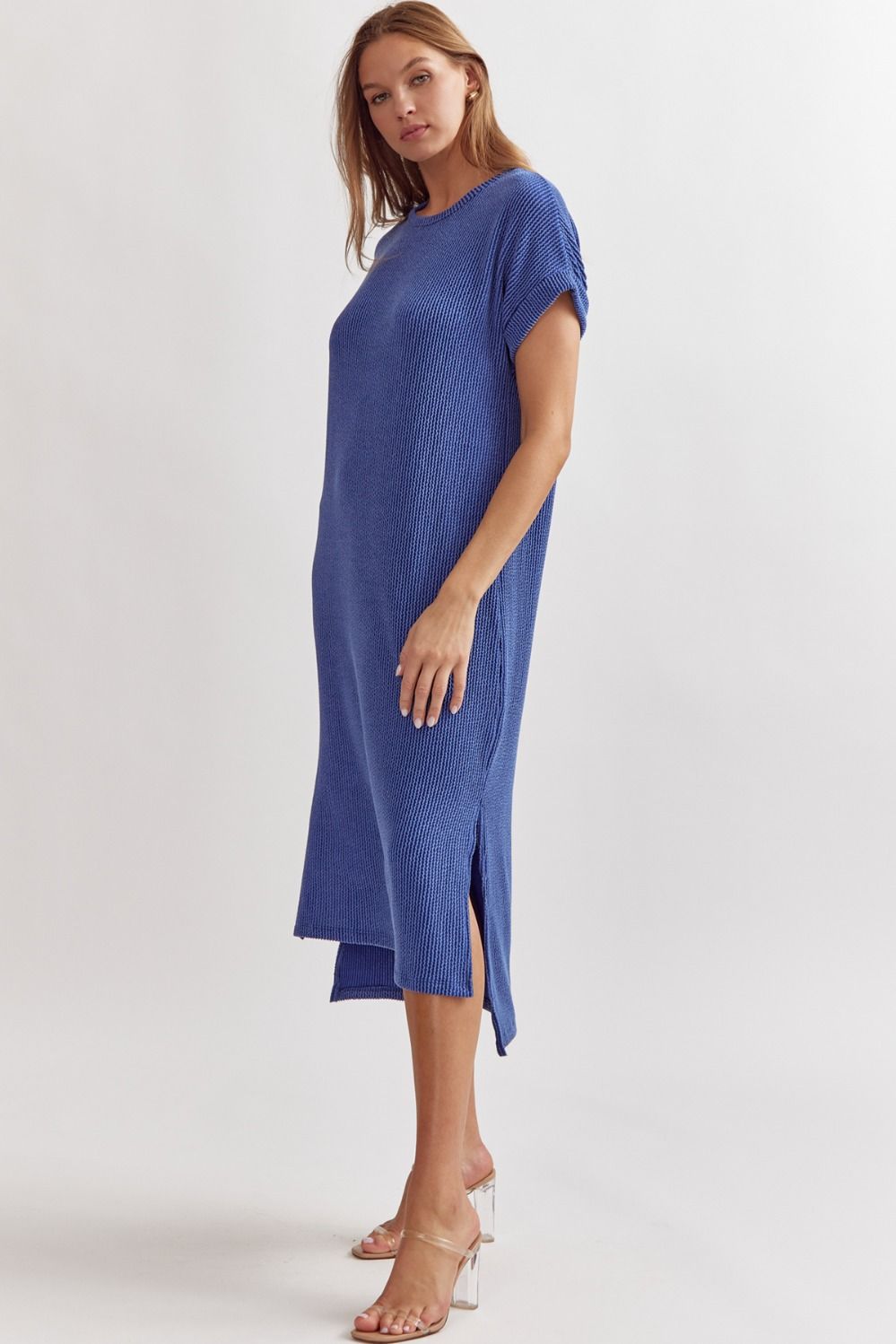 Indigo Midi Dress