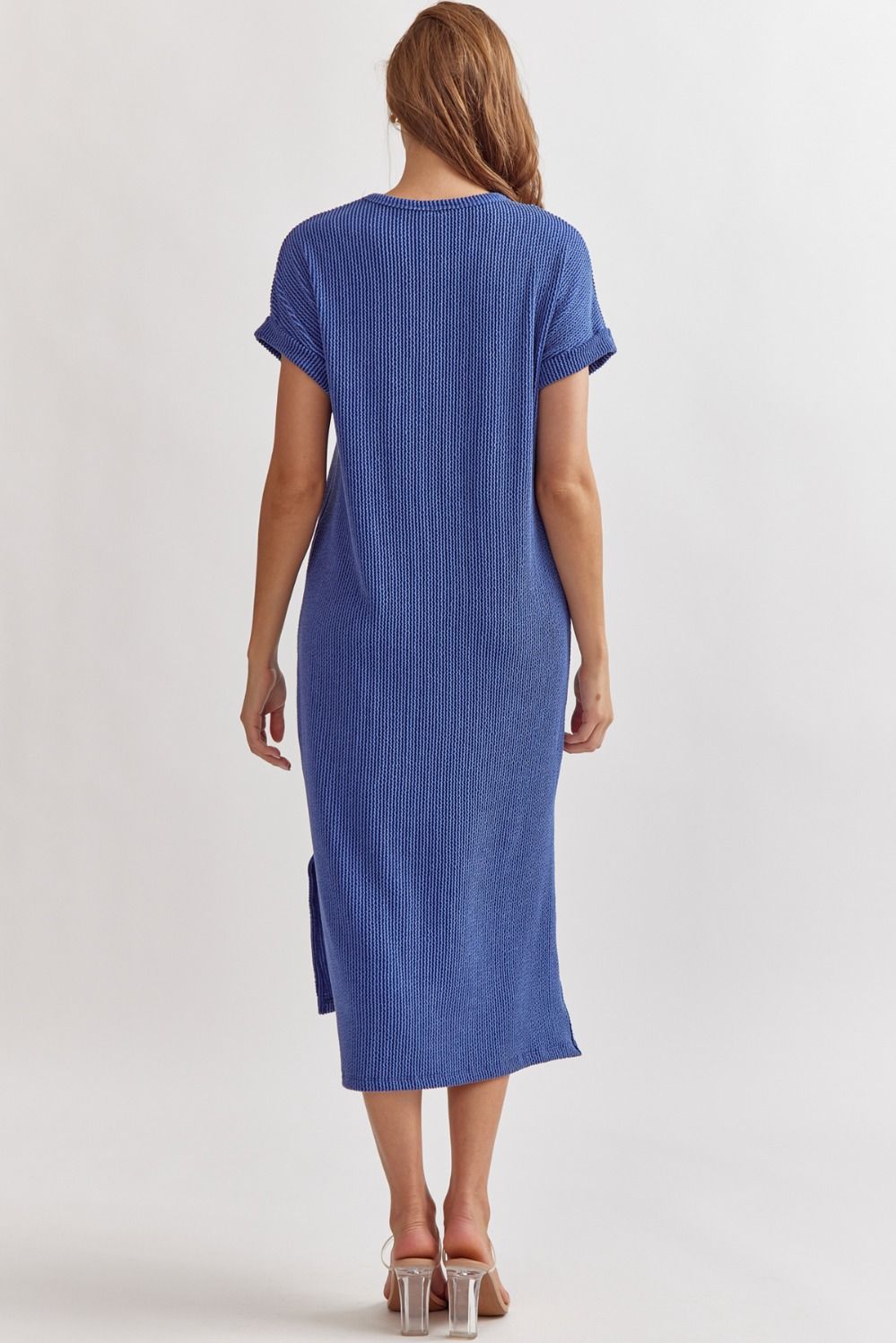 Indigo Midi Dress